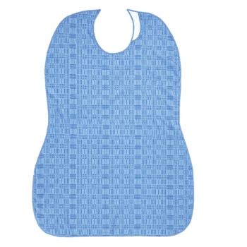 ８０ｃｍお食事エプロン　青