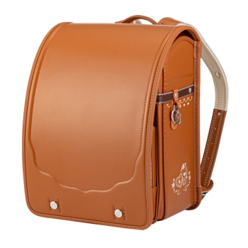 フィットちゃんと安ピカッと３１アイスのコラボランドセル キャメル