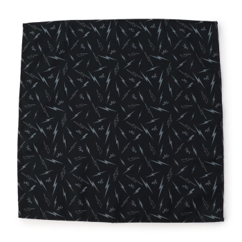 キッズ　イナズマ柄　正方形ランチマット