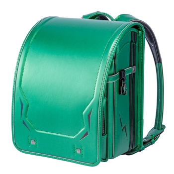 くるピタ×楽ピタ　レインボースパークランドセル　メタリックグリーン