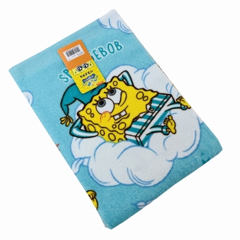 バスタオル　スポンジボブ　クラウド