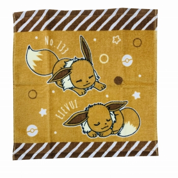 ウォッシュタオル　ポケモン　Ｍ４８３２　イーブイ