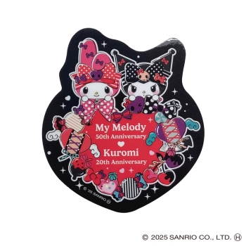 スモール・プラネット　キャラクターステッカー　マイメロディ５０ｔｈクロミ２０ｔｈ　ハート
