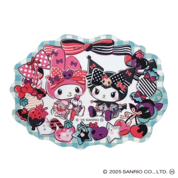 スモール・プラネット　キャラクターステッカー　マイメロディ５０ｔｈクロミ２０ｔｈ　フレーム