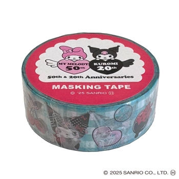 スモール・プラネット　マスキングテープ　マイメロディ５０ｔｈクロミ２０ｔｈ　スイーツ