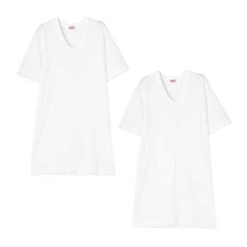 ＢＶＤゴールド　紳士　半袖Ｕ首Ｔシャツ　２枚組