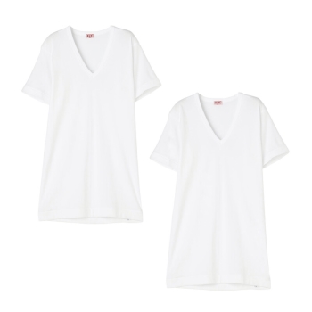 ＢＶＤゴールド　紳士　半袖Ｖ首Ｔシャツ　２枚組