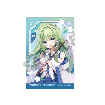 クラックス　東方アート缶バッジ　東風谷早苗