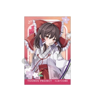 クラックス　東方アート缶バッジ　博麗霊夢