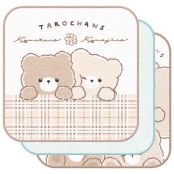 クラックス　３枚組ミニタオル　タロチャンズ　クマタロズ