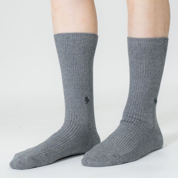 ＰＯＬＯ　紳士　リブ刺繍　レギュラー丈ソックス