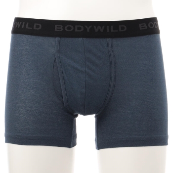 ＢＯＤＹＷＩＬＤ【カットソー】デニム調　ベア天ボクサー（前あき）