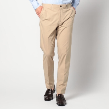 サスカジ　清涼すごいパンツ　ノータック　ベージュ