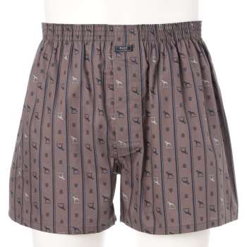 Ｋｅｎｔ　ドッグストライプ柄トランクス＜はきこみ丈深め＞