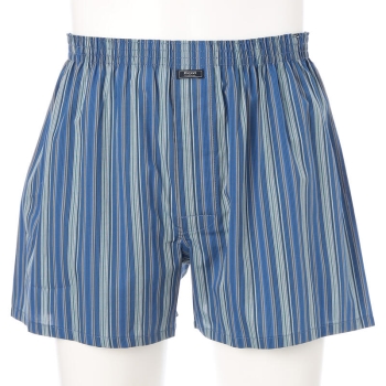 Ｋｅｎｔ　ブルーストライプ柄トランクス＜はきこみ丈深め＞