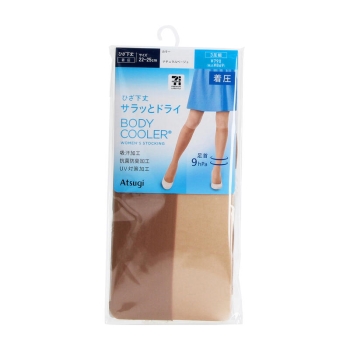 【ｽｷﾆｰﾍﾞｰｼﾞｭのみ】ボディクーラー　サラッとドライ着圧ひざ下丈　３足組/セブンプレミアムライフスタイル