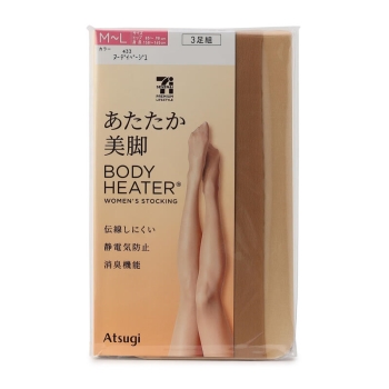 ボディヒーター　あたたか美脚パンスト　３足組/セブンプレミアムライフスタイル