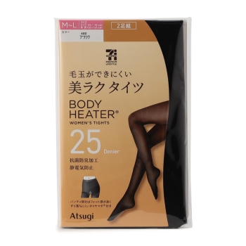 ボディヒーター　美ラクタイツ　２５デニール　２足組/セブンプレミアムライフスタイル