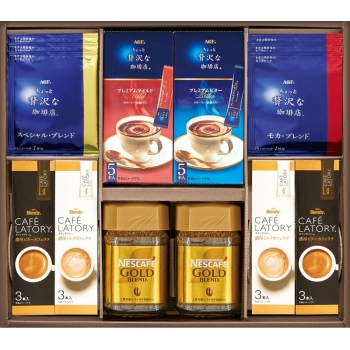 ネスカフェ＆ＡＧＦコーヒーバラエティギフトAGH-50P