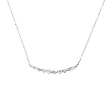 プラチナ　ダイヤネックレス　０．１ｃｔ