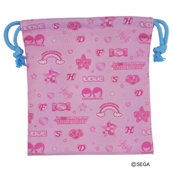 巾着お菓子ギフト　「ラブ ａｎｄ ベリー」　Ｂ