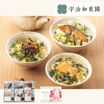 【母の日】「宇治和束園」お茶漬け旨味重ね　６食セット