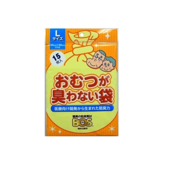 おむつが臭わない袋ＢＯＳ　大人用Ｌサイズ１５枚入