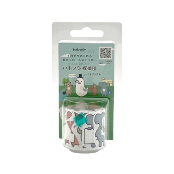 ハトソン探偵団Ｂａｎｄｅデザインロールステッカー
