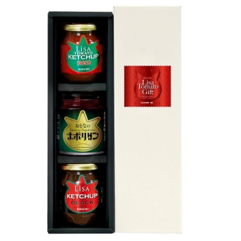 【高知・香川お取り寄せ】堀・おかざき農園　リサのケチャップセット