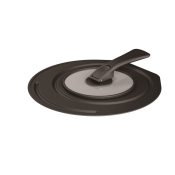 サーモス　折りたたみスタンド式フタ　ＫＬＣー００２ＢＫ