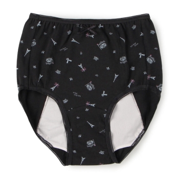 セブンプレミアムライフスタイル 女児ナイトサニタリーショーツ