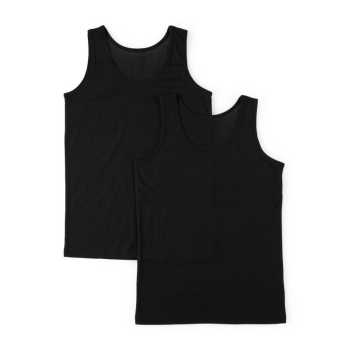 女児　サラッと胸２重タンクトップ２枚組