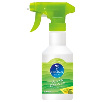 フットメジ　ジェット泡足洗いソープ　爽快シトラス