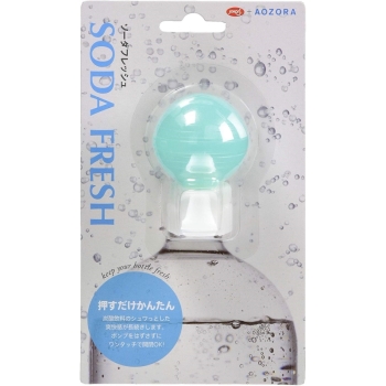 あおぞら　炭酸キャップ　ソーダフレッシュ　ブルー