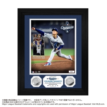 【予約商品】MLB ドジャース 山本由伸 ワールドシリーズ 2025 優勝記念 ダブルコインフォトミント