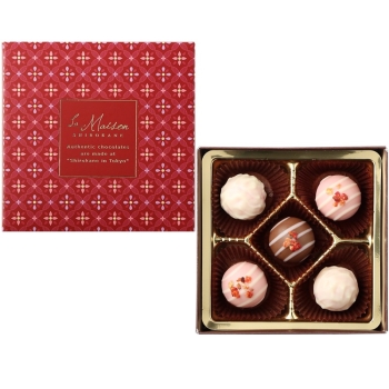 ラ・メゾン白金　あまおう苺トリュフ　５個