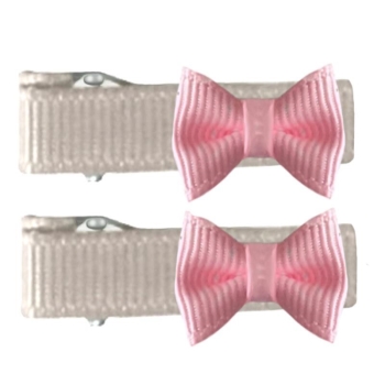 オフィス４０４　グログランリボンクリップミニ　ピンク