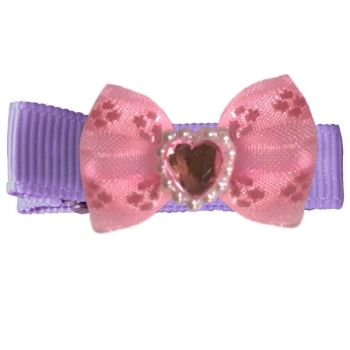 オフィス４０４　リボンクリップ　ピンク