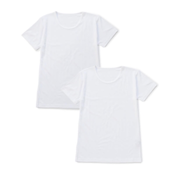 ボディクーラー　男児　丸首半袖シャツ　２枚組