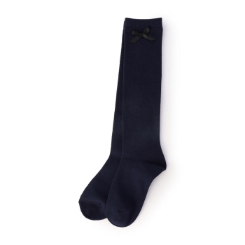 女児　サイドリボン　ハイソックス