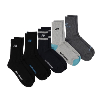 【福袋】ニューバランス　メンズ　ハーフ丈ソックス　５足組