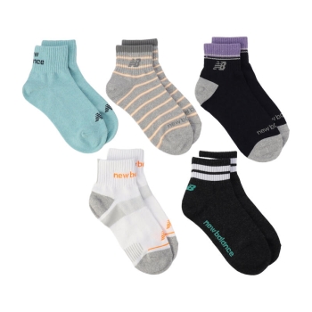 【福袋】ニューバランス　レディース　ショート丈ソックス　５足組