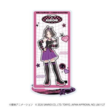 アクリルスタンド「ガールズバンドクライ×サンリオキャラクターズ」13/海老塚 智×クロミ