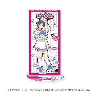 アクリルスタンド「ガールズバンドクライ×サンリオキャラクターズ」16/ナナ×タキシードサム