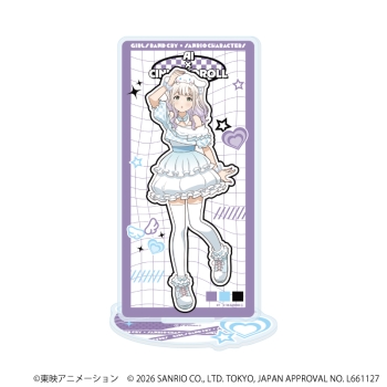 アクリルスタンド「ガールズバンドクライ×サンリオキャラクターズ」18/アイ×シナモロール