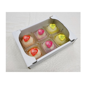 【高知・香川お取り寄せ】さぬき農園　フルーツアイス大福３種６個