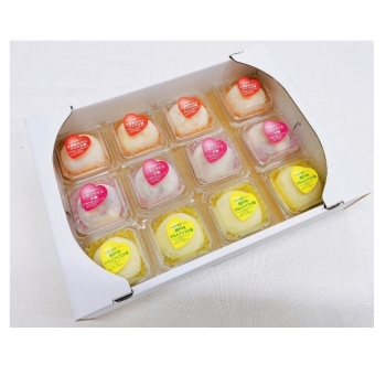 【高知・香川お取り寄せ】さぬき農園　フルーツアイス大福３種１２個