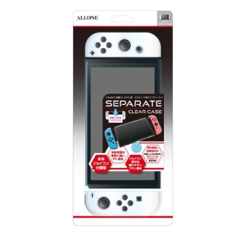 Ｓｗｉｔｃｈ有機ＥＬ用セパレート型クリアケース