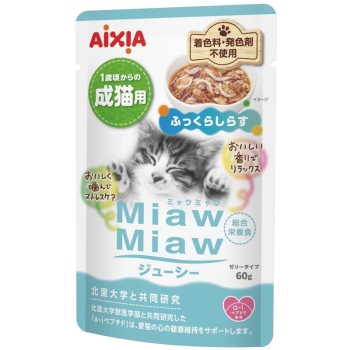 アイシア　ＭｉａｗＭｉａｗジューシー　ふっくらしらす６０ｇ