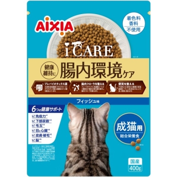 ｉ　ＣＡＲＥ猫ドライフィッシュ味４００ｇ